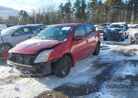 2010 Nissan Sentra 2.0 from USA, damaged, VIN 3N1AB6AP3AL635623